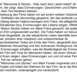 Memories Stories